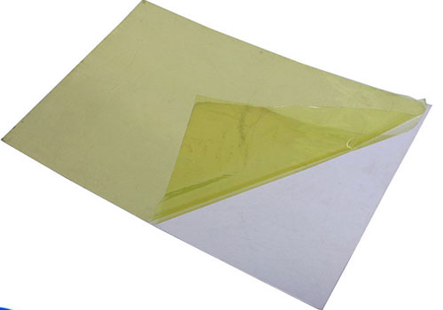 Espejo de aluminio con revestimiento pintado de PE