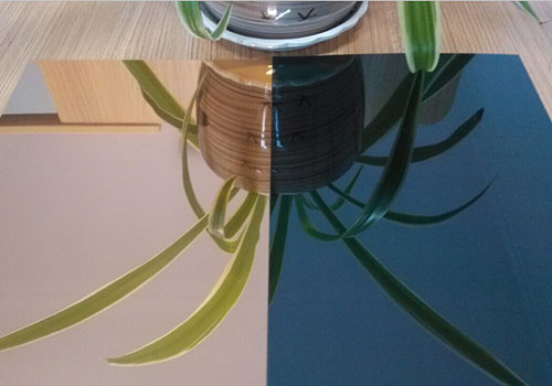 Polished mirror aluminum sheet