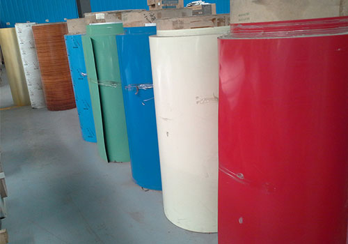 Pe painted a3003 h14 blue color coated aluminum coil