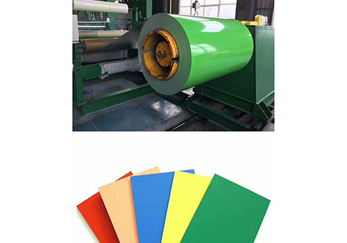 Bobine de feuille en aluminium revêtu de couleur pré-placée